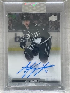 2024 UD Clear Cut Anze Kopitar On Card Auto Kings #CC-AK - Picture 1 of 2