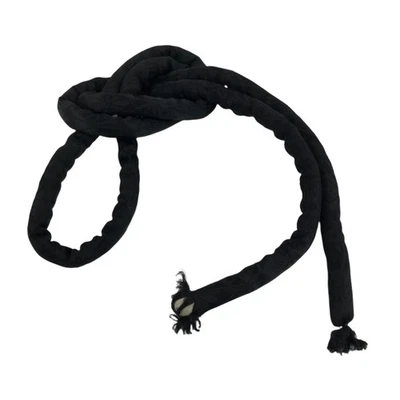 Tela de seda japonesa Marukuge Obijime Faja Kimono Accesorio De colección Negro OJ231 Foto 1 de 4