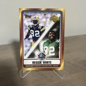 2006 Topps Football #HOFT-RW Reggie White Hall of Fame Tribute Insert Card - Picture 1 of 2
