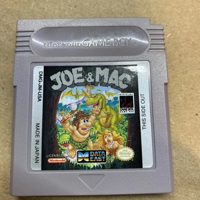Joe & Mac Nintendo Game Boy Cleaned & Tested Authentic Clean ! - Image 1 of 4