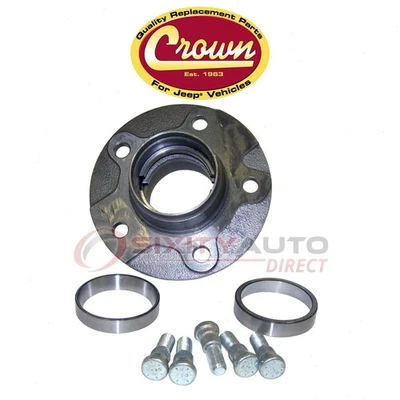 Crown Automotive Front Axle Hub Assembly for 1981 Jeep Scrambler - Brake ad Foto 1 de 4