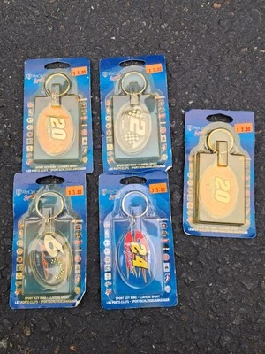 Nascar Key Chains Lot Of 5 - Image 1 of 4