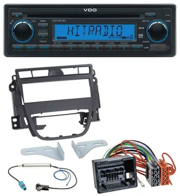 VDO AUX MP3 1DIN CD USB Autoradio für Opel Meriva B (ab 2010) - Bild 1 von 4