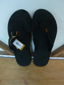 Teva Black/Brick Mush II Flip-Flop Mens Sz. 8 NWOB - Picture 1 of 3
