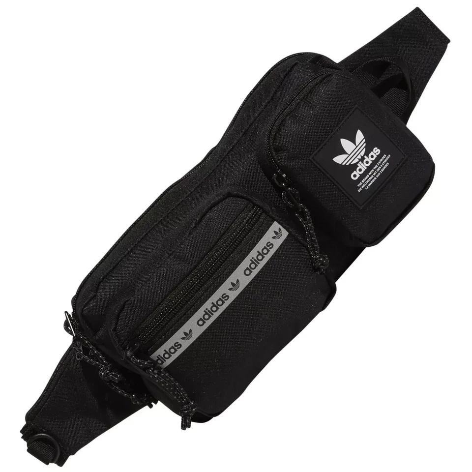 Adidas Originals Waistbag UNISEX Black and white crossbody Bag Fanny GA5090