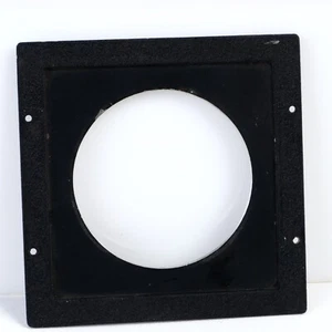 ^ Recessed Metal Lens Board w/ Prontor Professional #3 Opening  - Picture 1 of 2