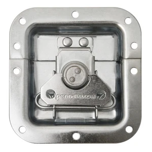 Penn Elcom Medium Recessed Butterfly Latch in Deep Plain Dish L905/915Z - Picture 1 of 2