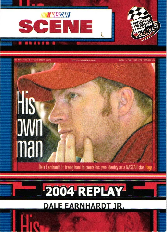 2005 Press Pass #78 Dale Earnhardt Jr. NS - Image 1 of 2
