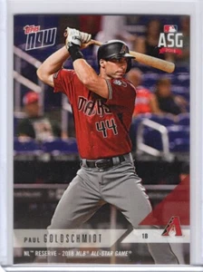 Topps Now 2018 Paul Goldschmidt All Star Game Arizona Diamondbacks AS-20 - Imagen 1 de 2