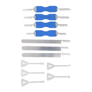 Stainless Steel Comb Pick Tool Set for Firefighters, EMS, and Rescue Personnel - Picture 1 of 12