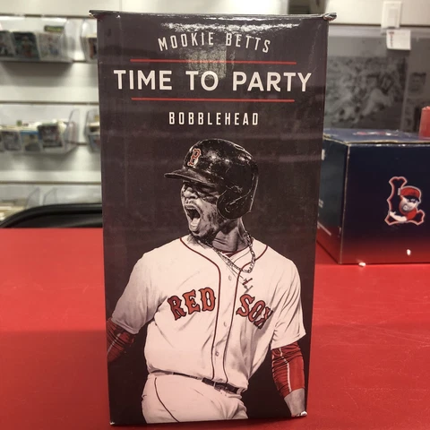2019 MOOKIE BETTS Boston Red Sox Bobblehead TIME TO PARTY  ⚾️🔥 Cover