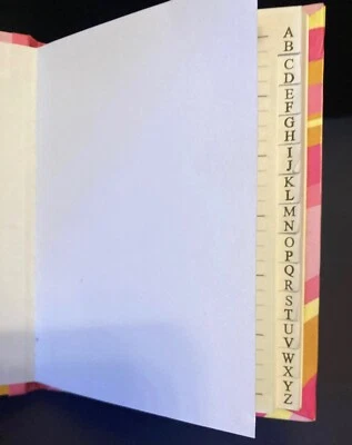Mini Address/Telephone Book Alphabetic tabs 5in x 3.5in NEW - Image 1 of 4