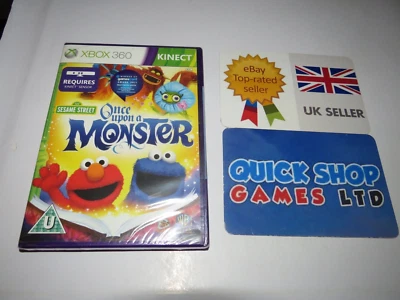 Sesame Street Once Upon A Monster  Xbox 360 Kinect New & Sealed - Image 1 of 4