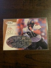A77,160 - 2001 SAGE Autographs Bronze #A40 Justin Smith/650