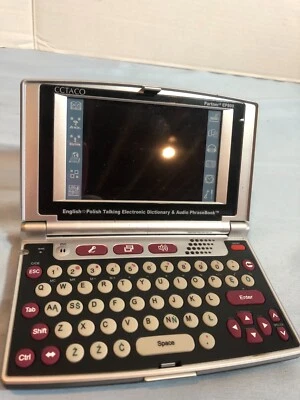 Ectaco Partner EP800 English to Polish Talking Dictionary & Audio PhraseBook F50 - Image 1 of 4