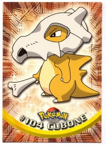 CUBONE #104 CROMO / CARD POKEMON TRADING CARDS 1999-2000 TOPPS - Picture 1 of 2