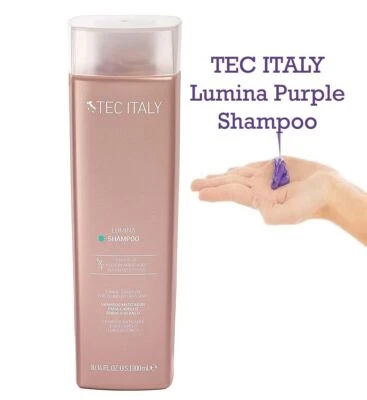 Tec Italy - Champú Lumina púrpura 10,1 oz Foto 1 de 3