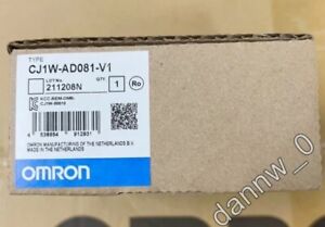 New In Box Omron CJ1W-AD081-V1 A/D Unit