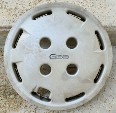 (1) Cubierta de rueda tapacubos Geo Metro 1989-1991 original OEM 12" #0C PN 43252-60B30 A1 Foto 1 de 4