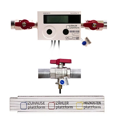 Contatore Qn 1,5 110 MM Calibrazione 2022 Metà + Einbausatz 3/4 " Direktmessung - Image 1 of 4