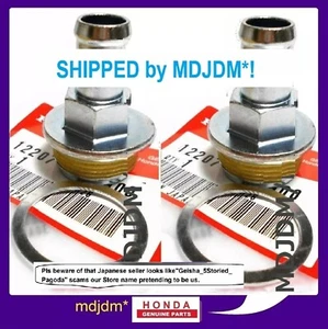 2x Oem HONDA Oil Catch Can Installation Joint Fittings Hardware B-Motors - Picture 1 of 1
