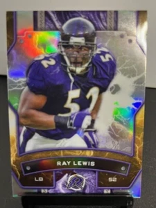 2024 Topps Resurgence - Ray Lewis #5 Refractor Baltimore Ravens - Bild 1 von 2