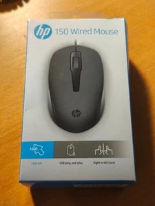 HP 150 Wired Mouse, 1600 DPI - Picture 1 of 2