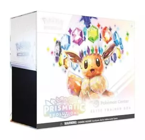 Pokemon Evoluzioni Prismatiche POKEMON CENTER ESCLUSIVO Astuccio da 4 ETB - Sigillato - Foto 1 di 1