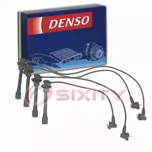 Denso Spark Plug Wire Set for 1995-1997 Toyota Tacoma 2.4L 2.7L L4 Ignition na - Picture 1 of 5