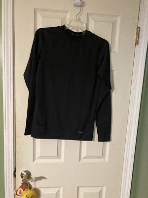 Tek Gear dry Tek black long sleeved tee shirt size small athletic base layer - Image 1 of 4
