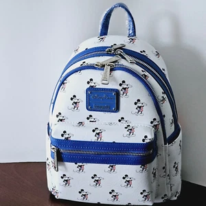 Disney Parks Mickey Mouse Americana Patriotic USA Loungefly Mini Backpack NWT - Picture 1 of 6