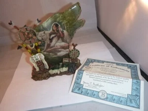 bradford exchange sacred souls collection tribal calling 5th in series Figure - Bild 1 von 8