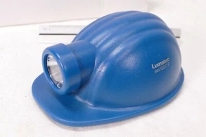 Hard Hat Flashlight with Magnet - Blue - Novelty Hardhat - New in Box - Picture 1 of 5