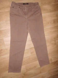 Damen Jeans, Zerres, Greta, Gr. 44, hellbraun - Bild 1 von 2