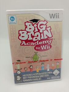 ⚡Nintendo Wii Spiel Big Brain Academy Nintendo Wii NEU Sealed OVP No VGA Wata ⚡
