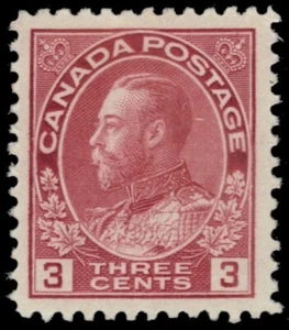 CANADA 109 - King George V Admiral "1923 Carmine Die I" (pb54309) - Picture 1 of 1