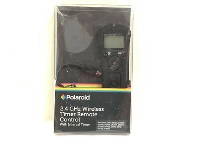 Polaroid Wireless 2.4 GHz Timer Remote Control for Nikon DSLR & Coolpix Tested! - Image 1 of 4