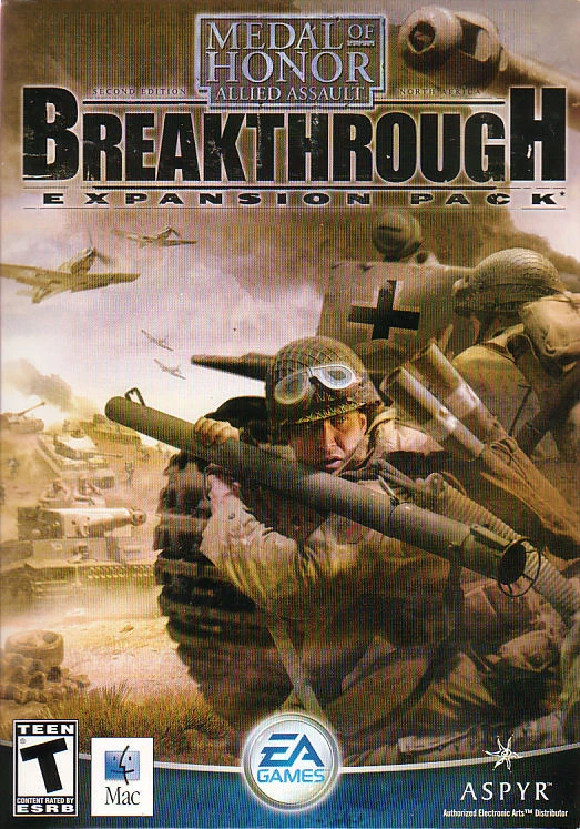 Medal of Honor Allied Assault BREAKTHROUGH Expansion - Rare Mac Game US Version - Image 1 of 1