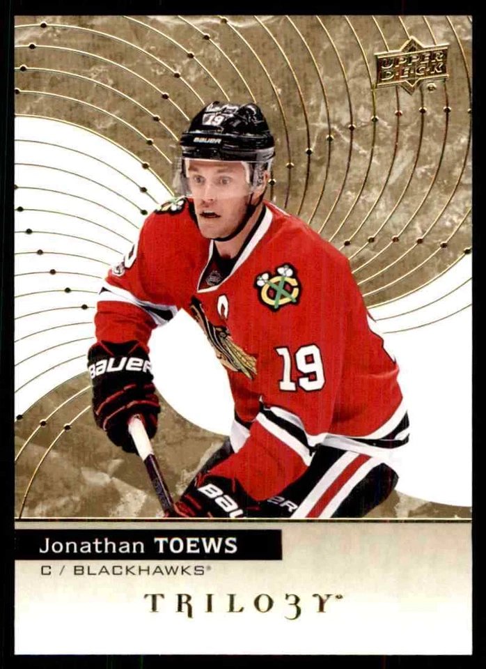 2017-18 Upper Deck Trilogy Jonathan Toews #35 - Image 1 of 2