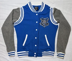 Harry Potter Ravenclaw Snap Varsity Jacket Unisex Size XS (s16) Excellent Cond. - Picture 1 of 6