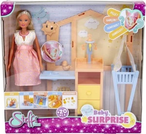 Steffi Love Baby Surprise Pregnant Doll 29cm with Removable Belly Playset Simba - Picture 1 of 7