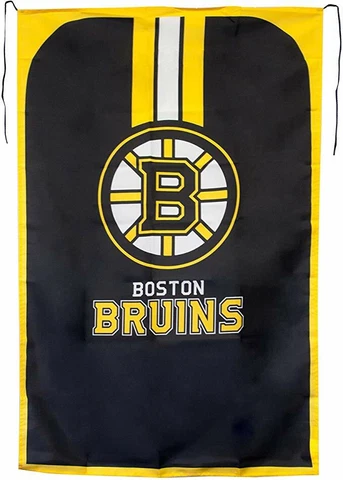 NHL BOSTON BRUINS TEAM LOGO FLAG Cover