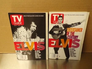 TV Guide 2000 #2440 Jan 1-7 Elvis Presley Detroit Area Edition BOTH COVERS - Picture 1 of 2