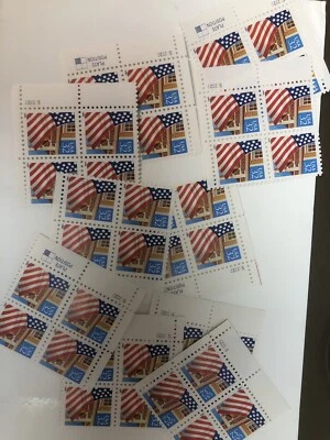 10 2897 Flag Over Porch Plate Block #S2222 Durland Catalog $25 Each MNH - Image 1 of 3