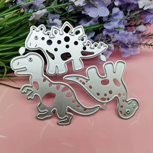 Troquel de corte 3 dinosaurios 6,5 x 5,5 cms NUEVO - Imagen 1 de 3