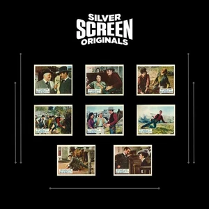 Elfego Baca: Six Gun Law 8x ORIGINAL UK FOH Lobby Cards Robert Loggia DISNEY '63 - Bild 1 von 12