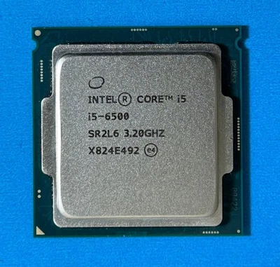 Intel Core i5-6500  3.20 GHZ  CPU  Gen 6 Skylake  SR2L6 - Image 1 of 2