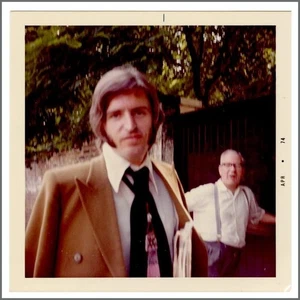 Mike McGear Cavendish Avenue 1970s Snapshot Photograph (UK) - Bild 1 von 2