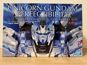 Bandai Unicorn Gundam Perfectibility PG 1/60 Premium Figur Modellbausatz ungeöffnet - Bild 1 von 2
