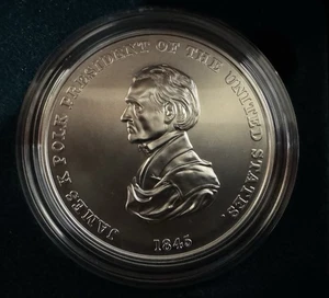 Programa Presidencial de Medallas de Plata - James Polk - Imagen 1 de 4